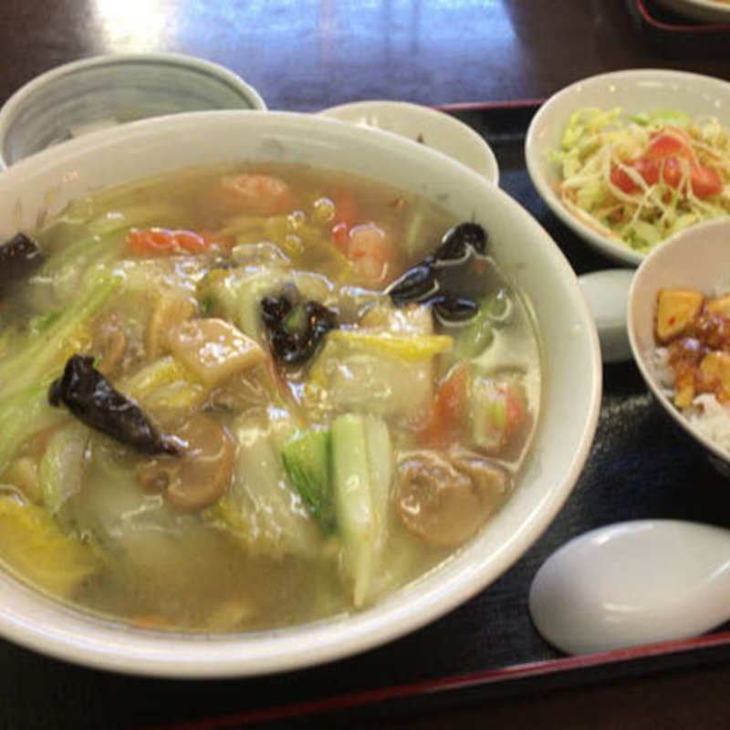 海老そば定食(榕城（ヨウジョウ）)