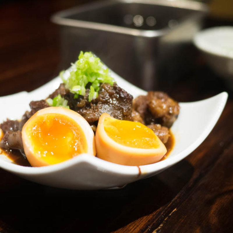 牛すじ土手煮(大阪串かつ半妻)