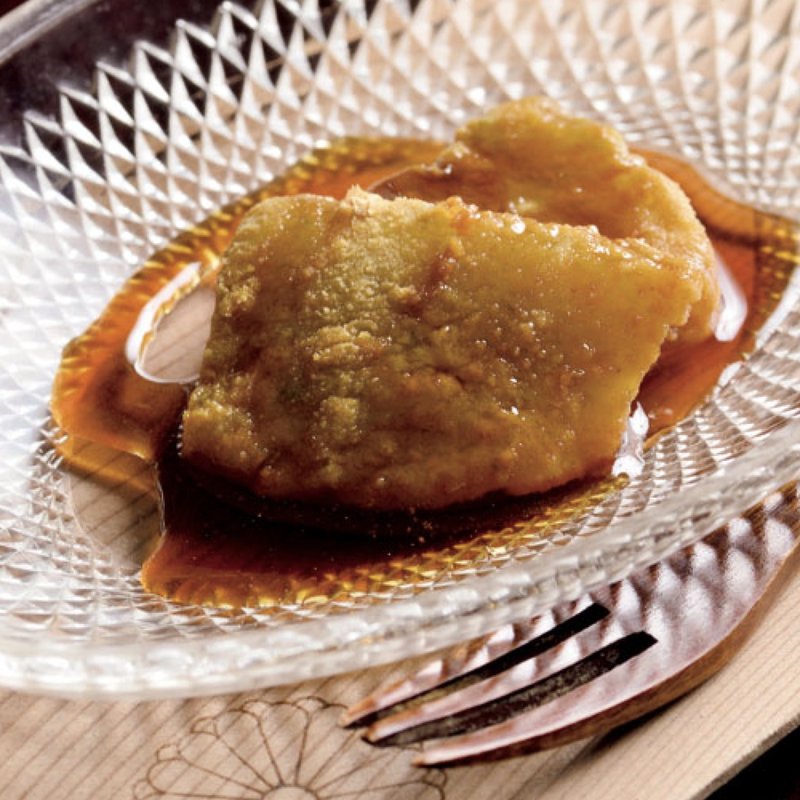 自家製こんにゃくのデザート(さん葉か)