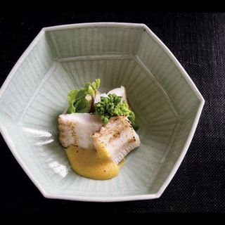 【お造り】太刀魚の炙り(銀座うち山)