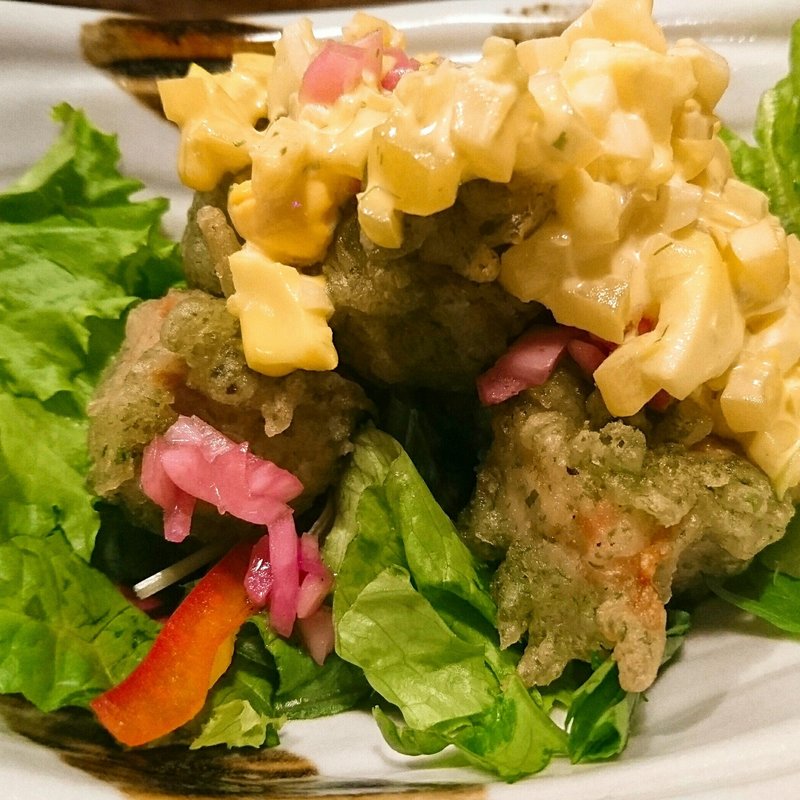 磯部揚げ もちろんマグロの(インスタマグロ)