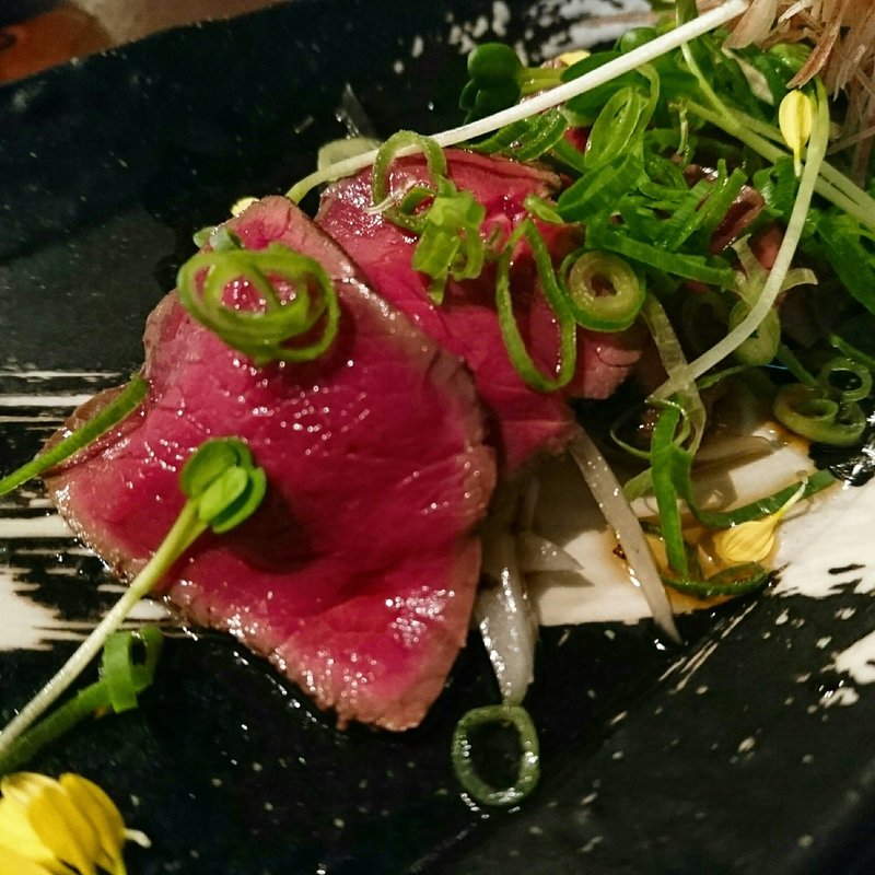 鹿のたたき(山小屋酒場ケモノ)