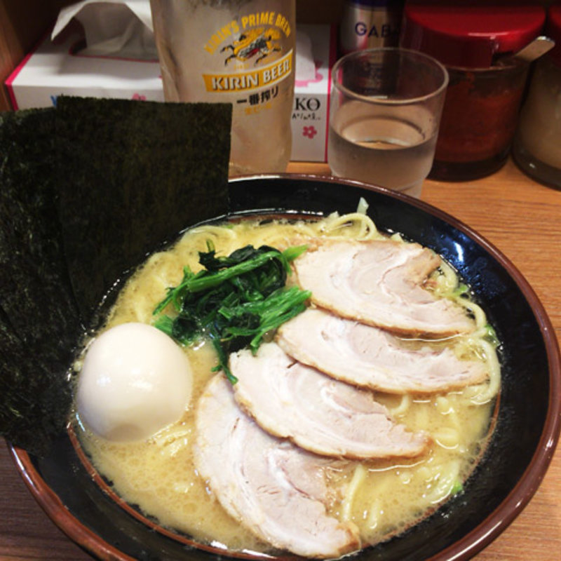 オールスターラーメン（醤油）(横濱家系ラ－メン 馬場壱家 風の陣 （ババイチヤ カゼノジン）)