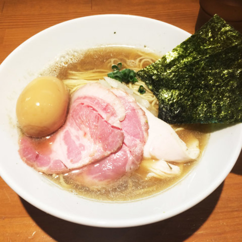 特製中華蕎麦(亀戸煮干中華蕎麦つきひ)