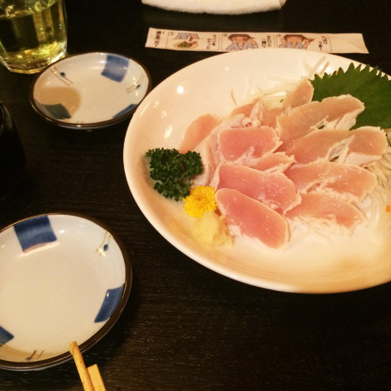 とり刺し(陣太鼓（づんでこ）)