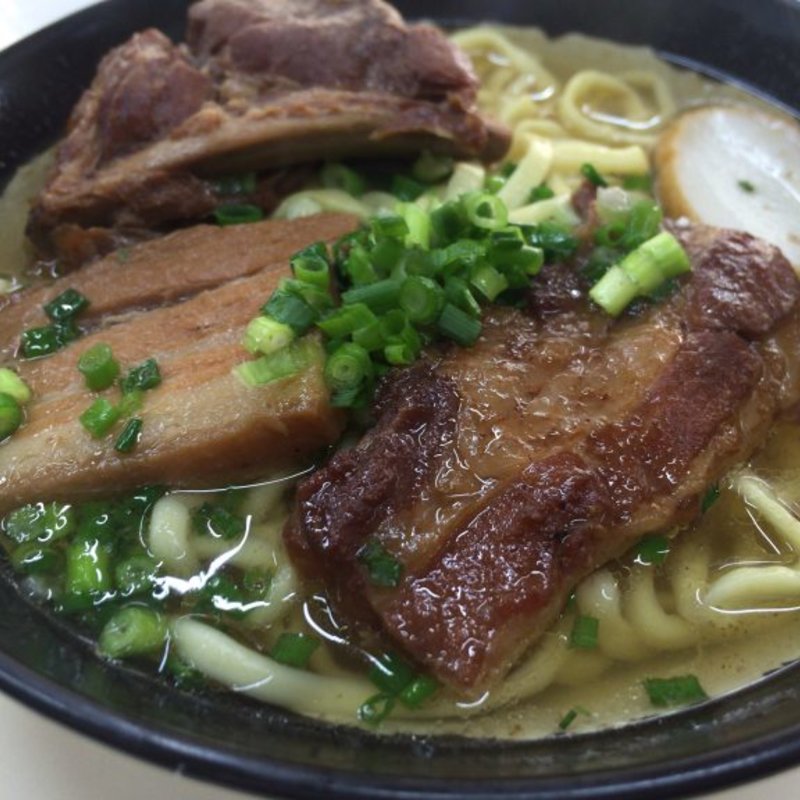 肉そば　大(我部祖河食堂 本店 （がぶそがしょくどう）)