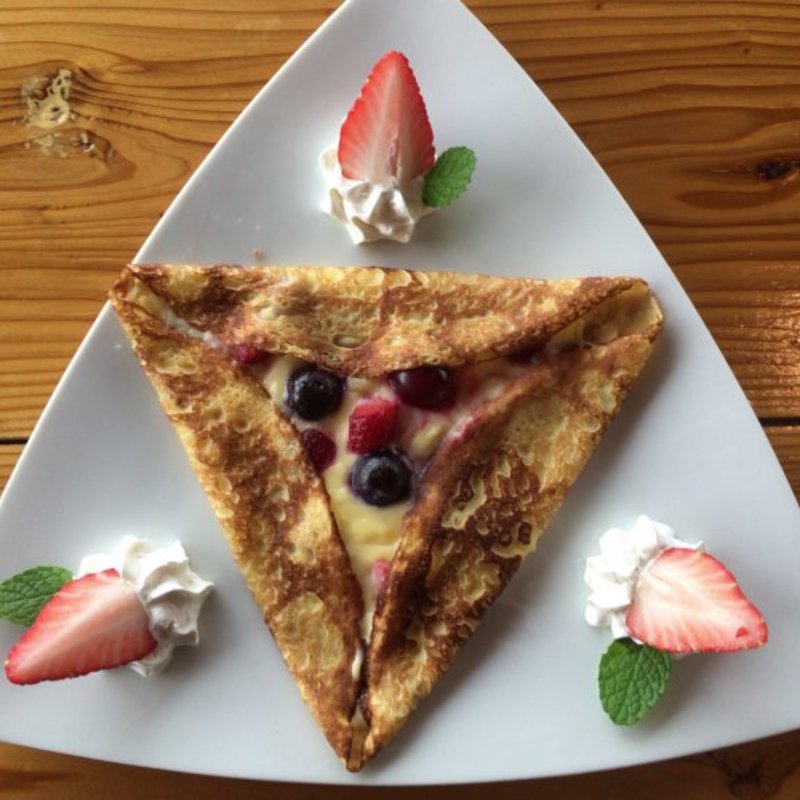 ホットクレープ(サントリーニ （Santorini）)