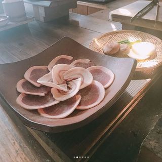 猪ざる蕎麦(十割そば処 山獲)