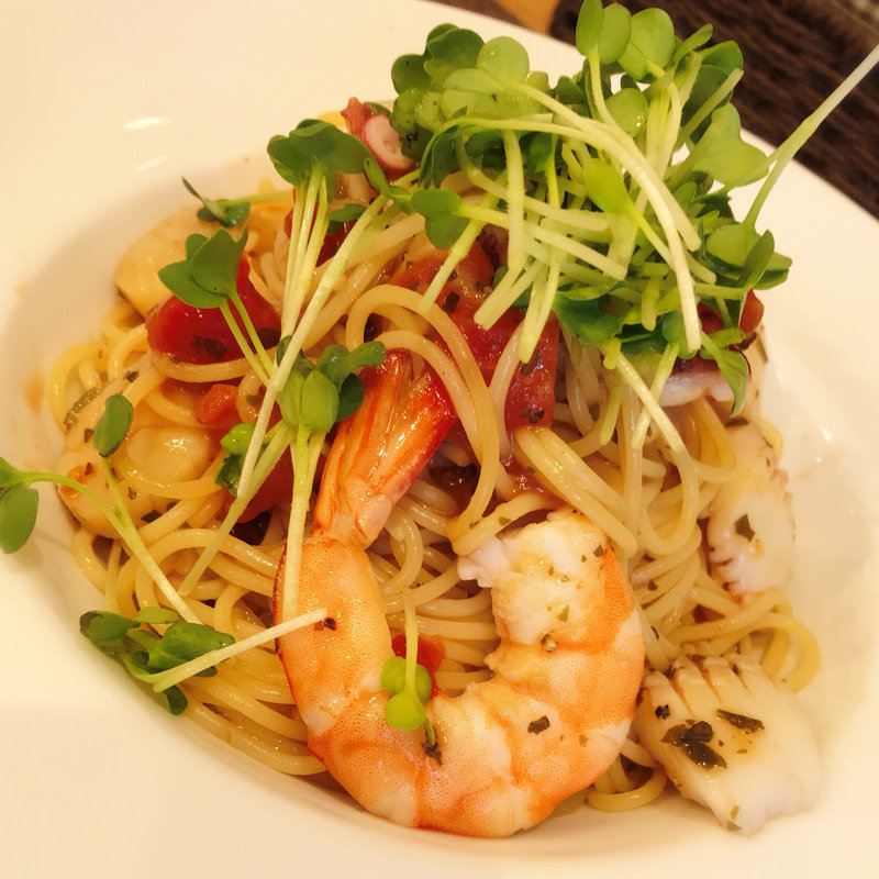 シーフード冷製パスタ(ダイニング 和楽)