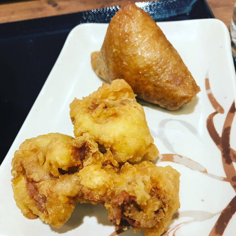 とり天＆いなり(丸亀製麺 アリオ亀有店 )