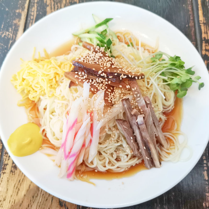 昔ながらの冷やし中華(蒼龍唐玉堂 龍土町)