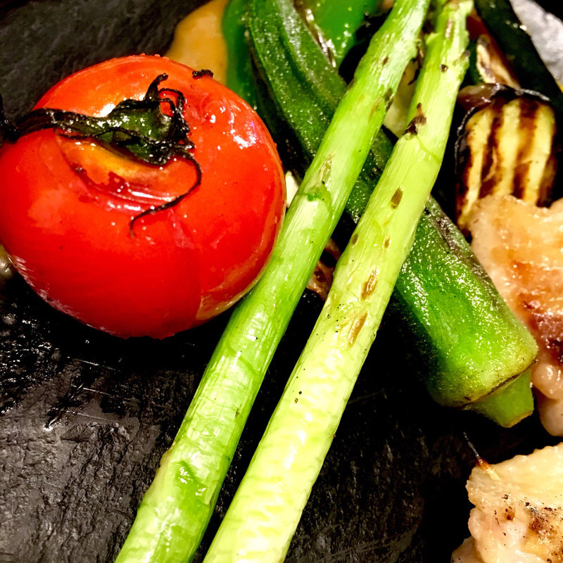 添田野菜のグリル(情熱の千鳥足CARNE（カルネ）)
