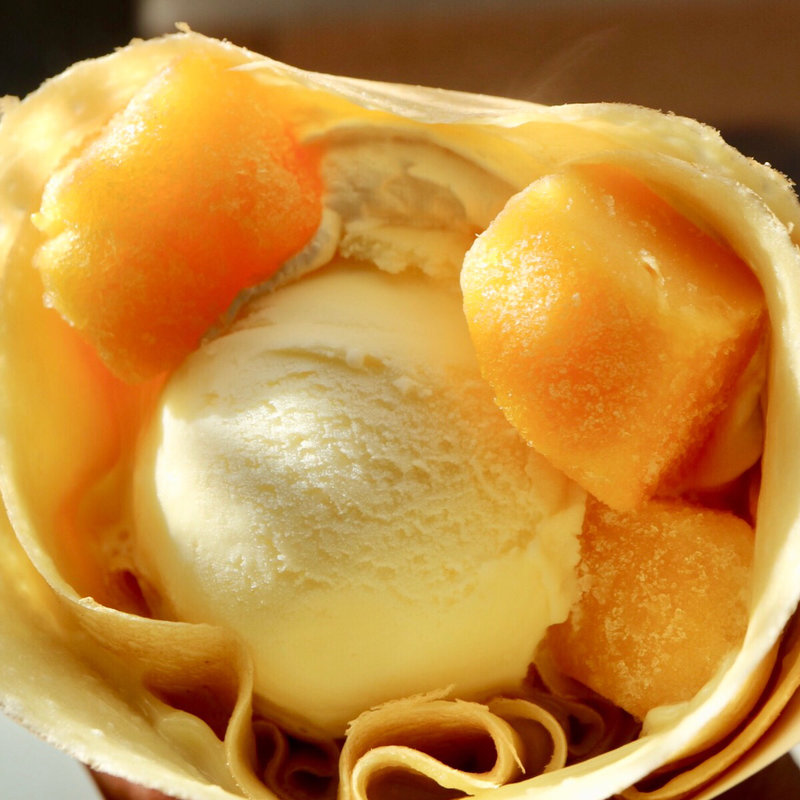 マンゴーアイスクリーム(ちぇりーろこ)