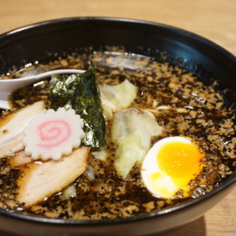 焦がし味噌ラーメン(博多焦がし味噌専門 五行 福岡空港店)