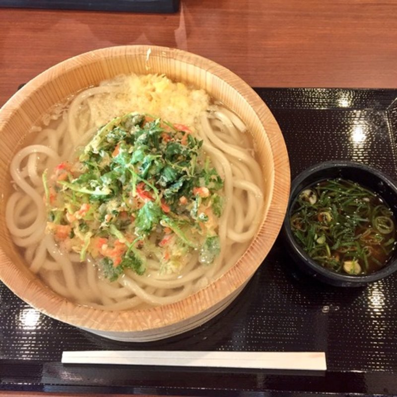 釜揚げうどん(丸亀製麺)