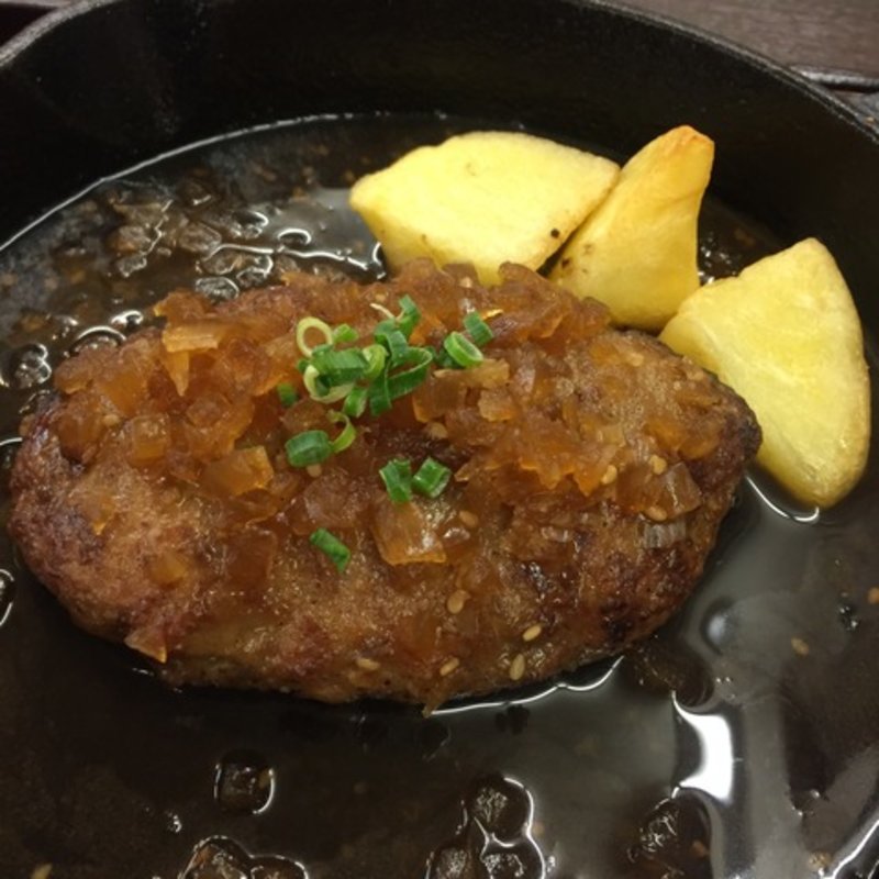 ハンバーグセット(ハンバーグレストカステリア)