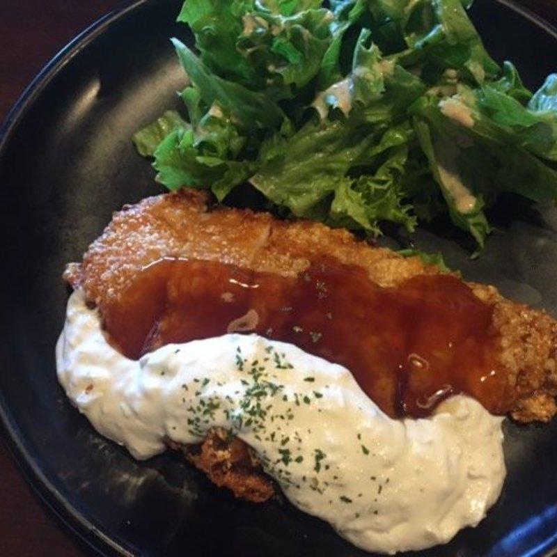 チキン南蛮定食(珈琲 豆三郎 )