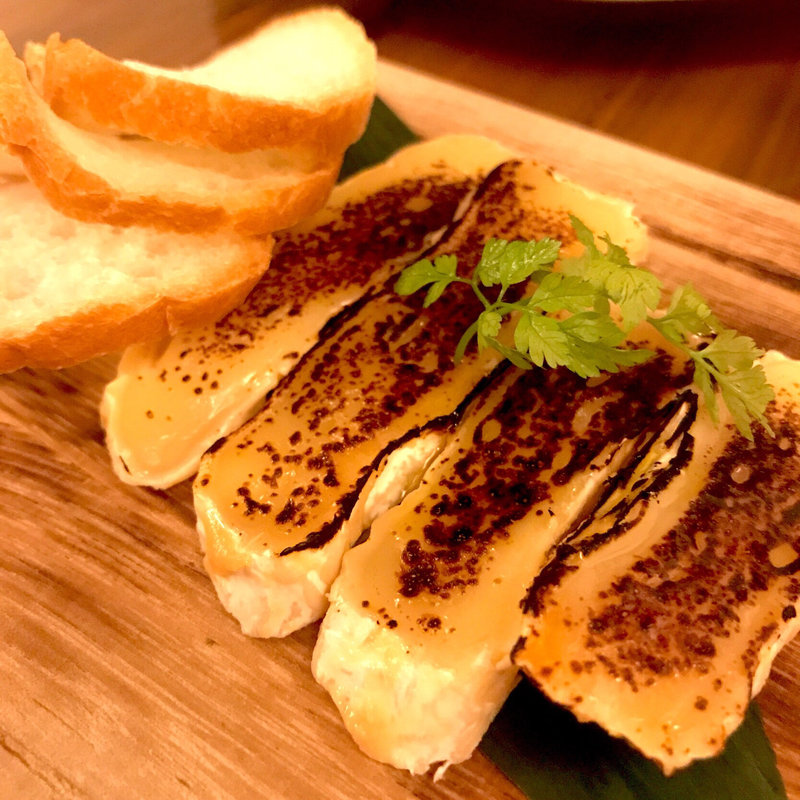 カマンベール西京漬け炙り(清水亭)