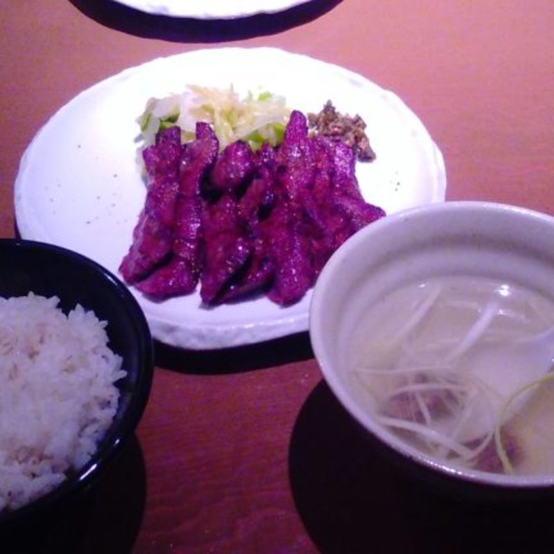 牛たん定食(牛たん若 泉店)