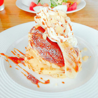 ハニーキャラメルパンケーキ(シーバーズカフェ （SEA BiRDS CAFE）)
