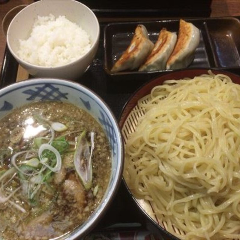 肉つけ麺　餃子セット(伝丸 17号渋川伊香保IC店 （デンマル）)