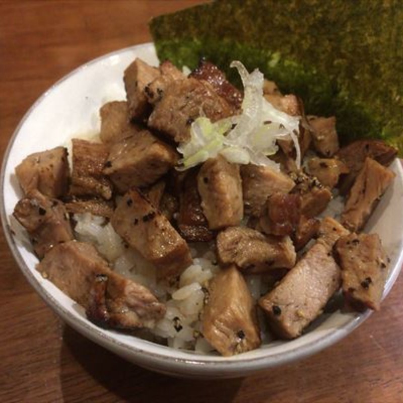 炙り焼豚ごはん(麺屋 むつ葉)