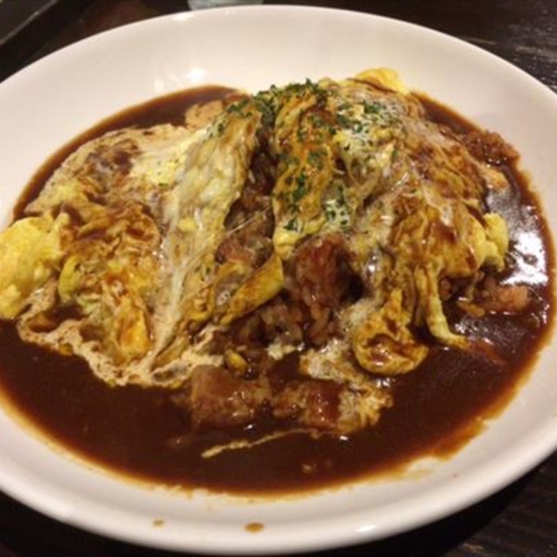 デミグラスソースオムライス(キッチン・マカロニ )