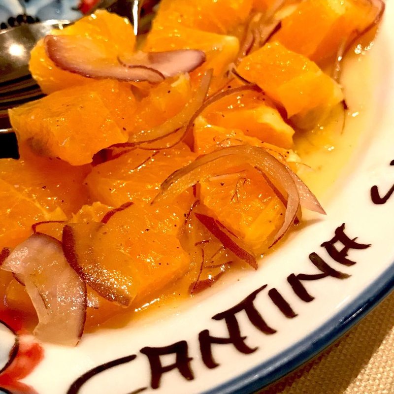 オレンジのサラダ(カンティーナ シチリアーナ)