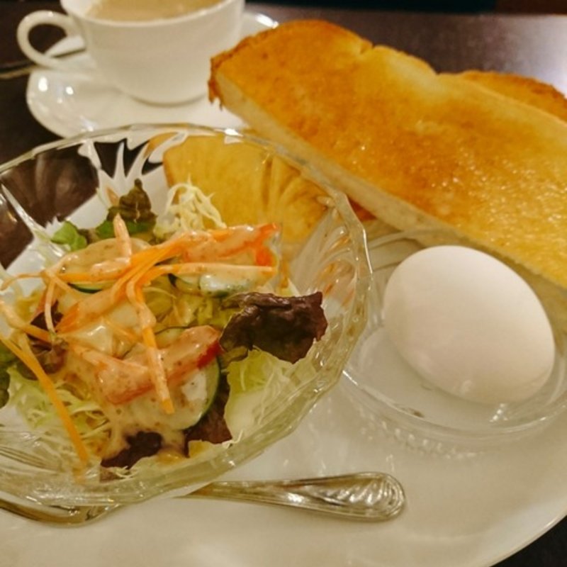 トーストセット(エムズ珈琲)