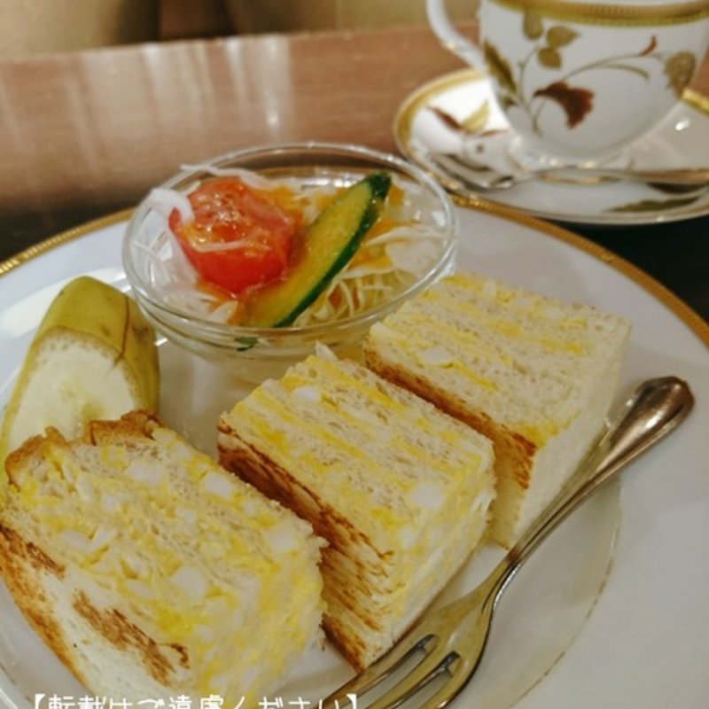 Aセット(あべのカツサンドパーラー ロマン亭)