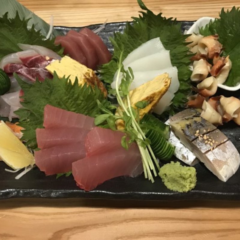 刺身盛合わせ大(波止場食堂)