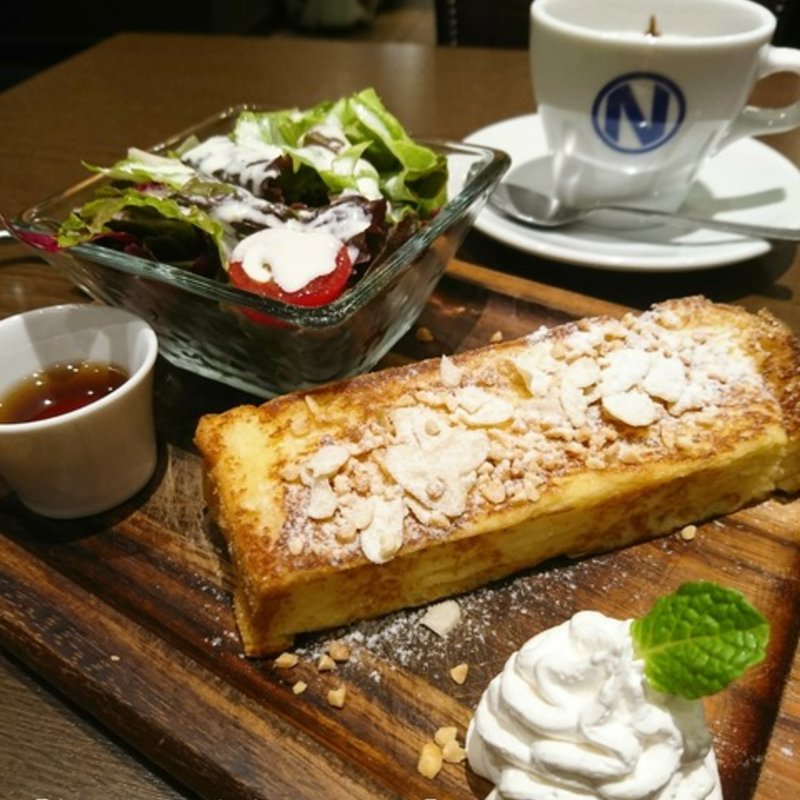 Dセット FRENCH TOAST SET(肉が旨いカフェ NICK STOCK 本町通店)