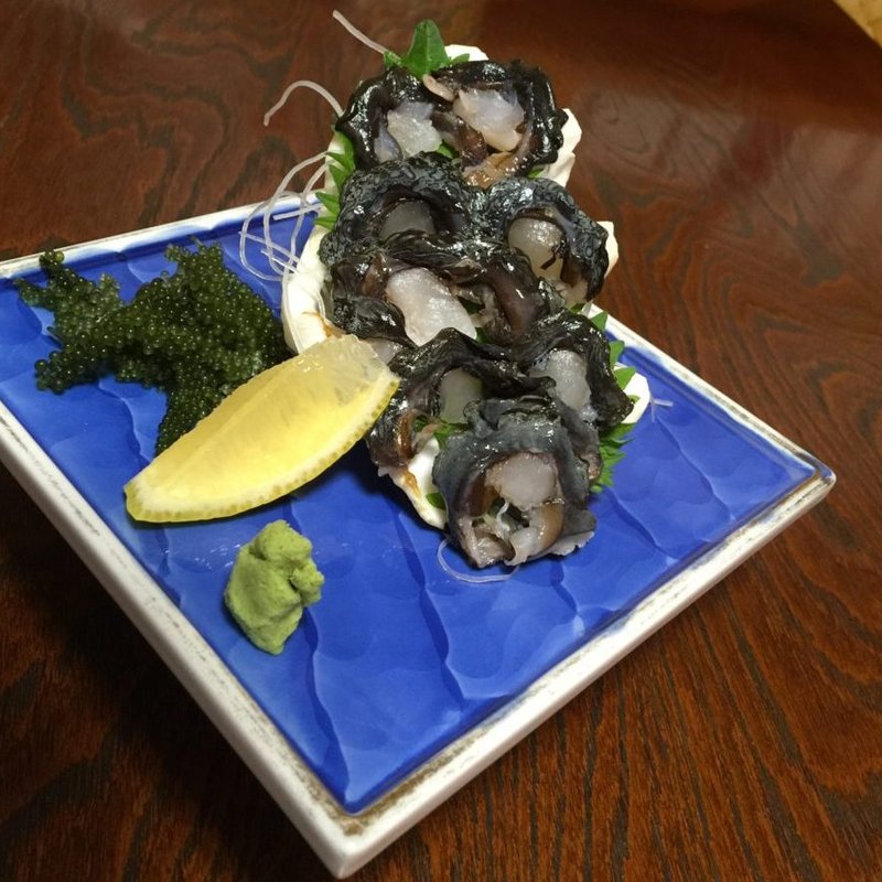 シャコ貝のお造り(まんぷく )