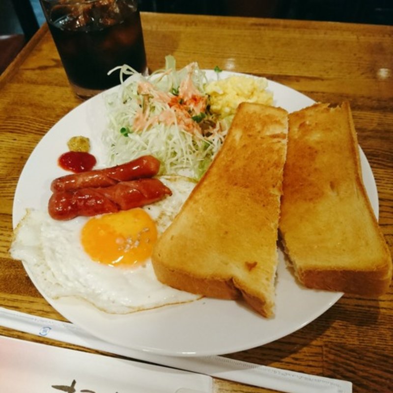 モーニングD(珈琲倶楽部かるがも)