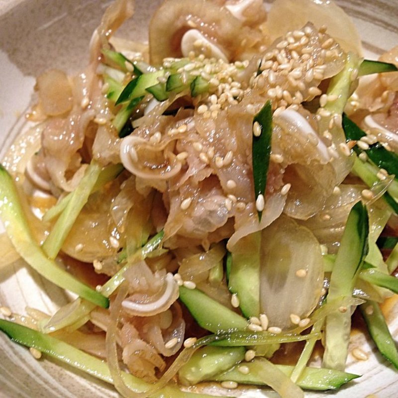 ミミガーポン酢あえ(琉球王国 さんご家)