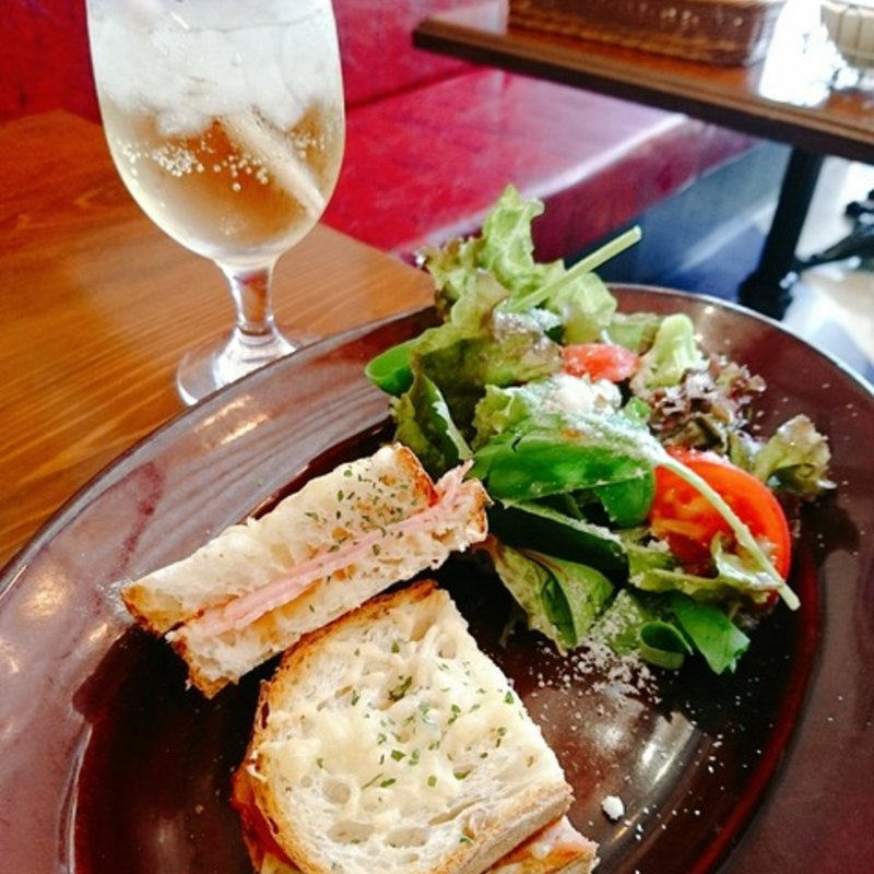 クロックムッシュセット(クレープリー・スタンド　シャンデレール天王寺 )