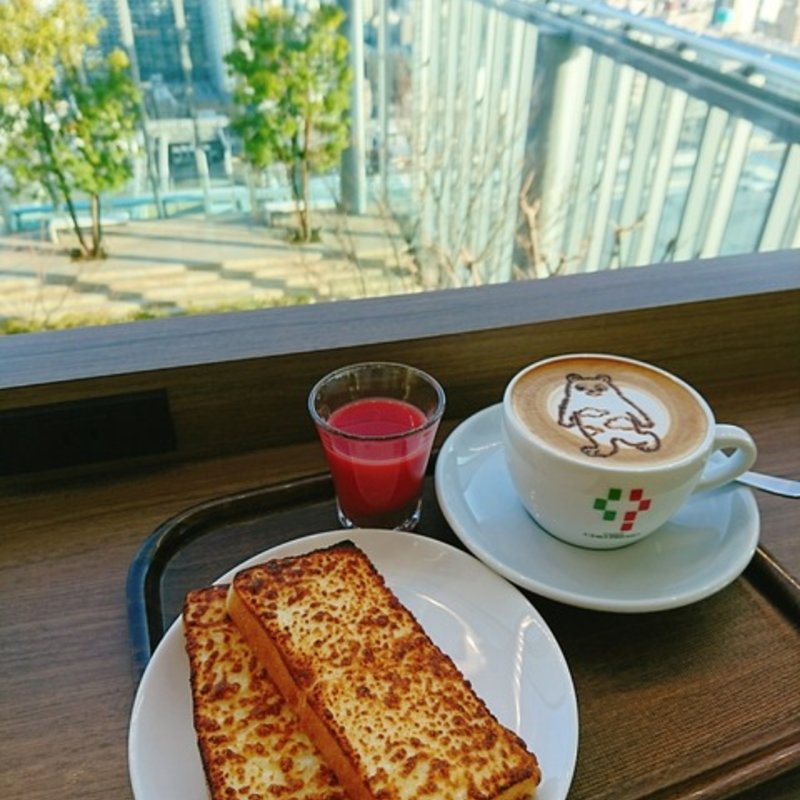 モーニング(カフェチャオプレッソあべのハルカス店)