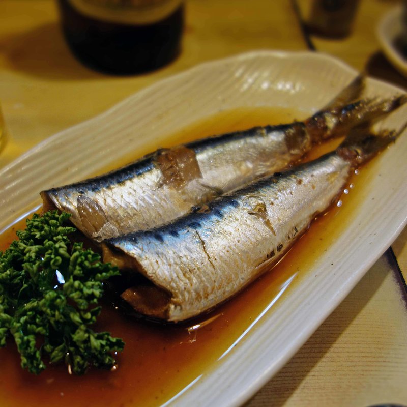 イワシ煮(大須亭)