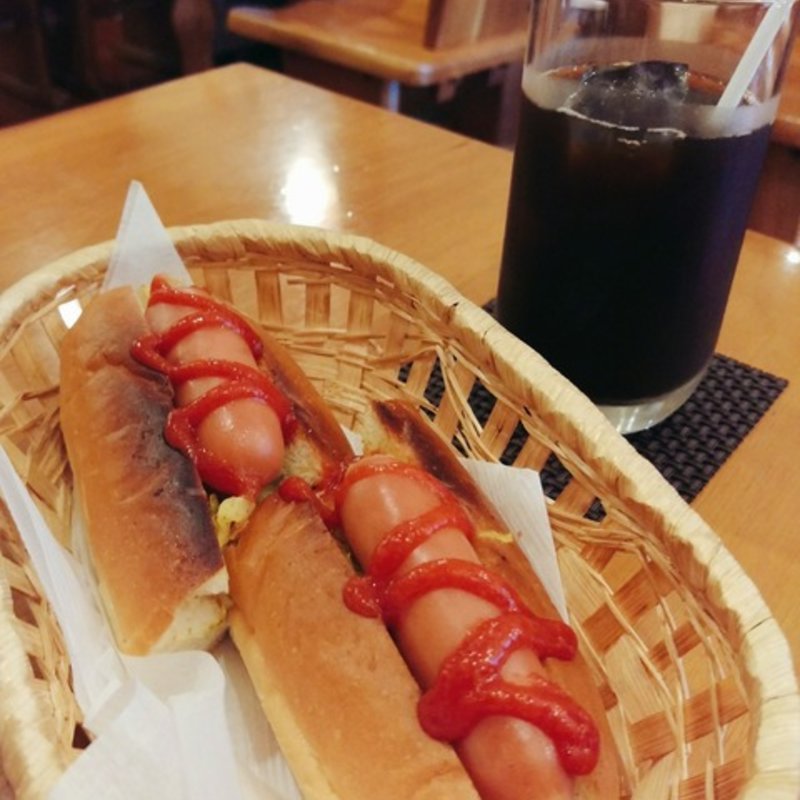 D ホットドッグ(珈琲館 潤)