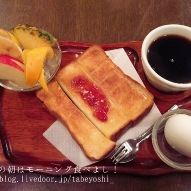 トースト・デザートセット(喫茶サンチョ)