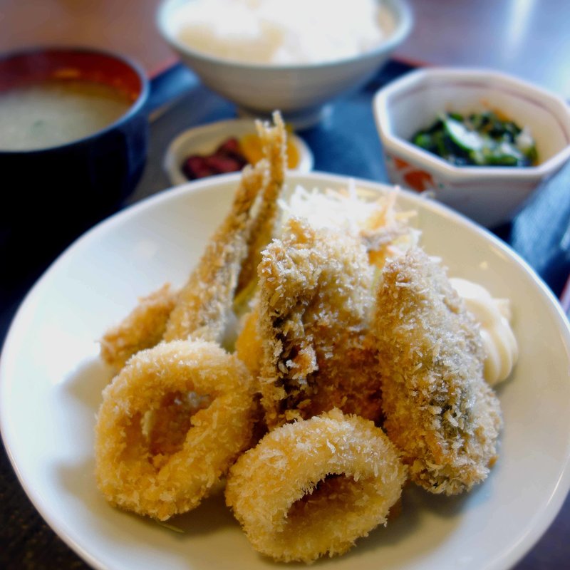 近海フライ定食(厚生食堂 )