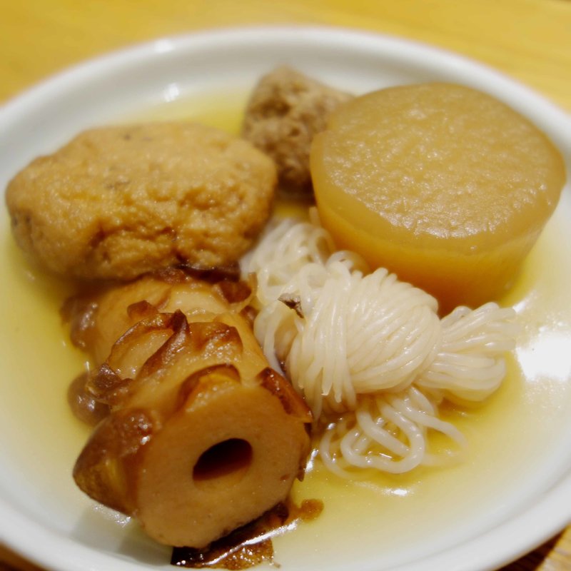 5点盛りA(おでん・自家製さつま揚げ 福島屋)