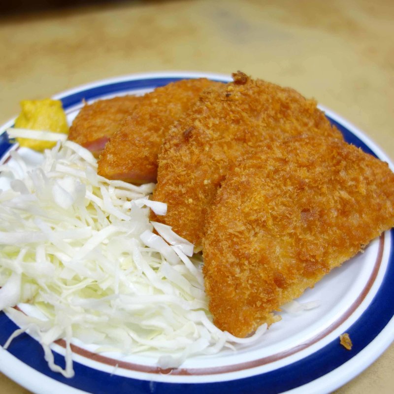 ハムカツ(信濃路 鶯谷店)