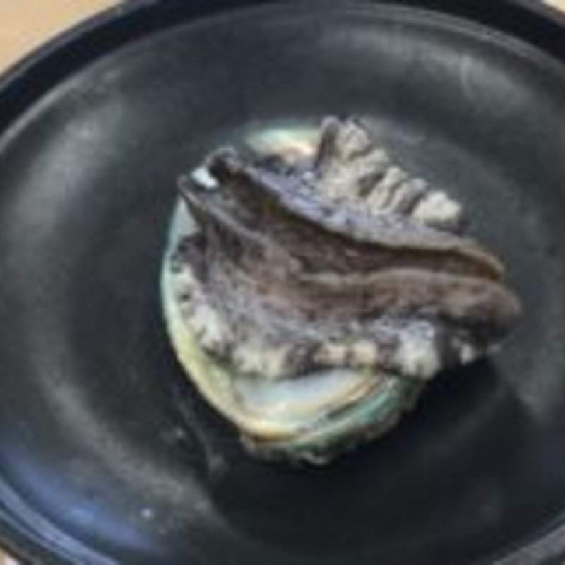 アワビの踊り焼き(どんぶり屋 )