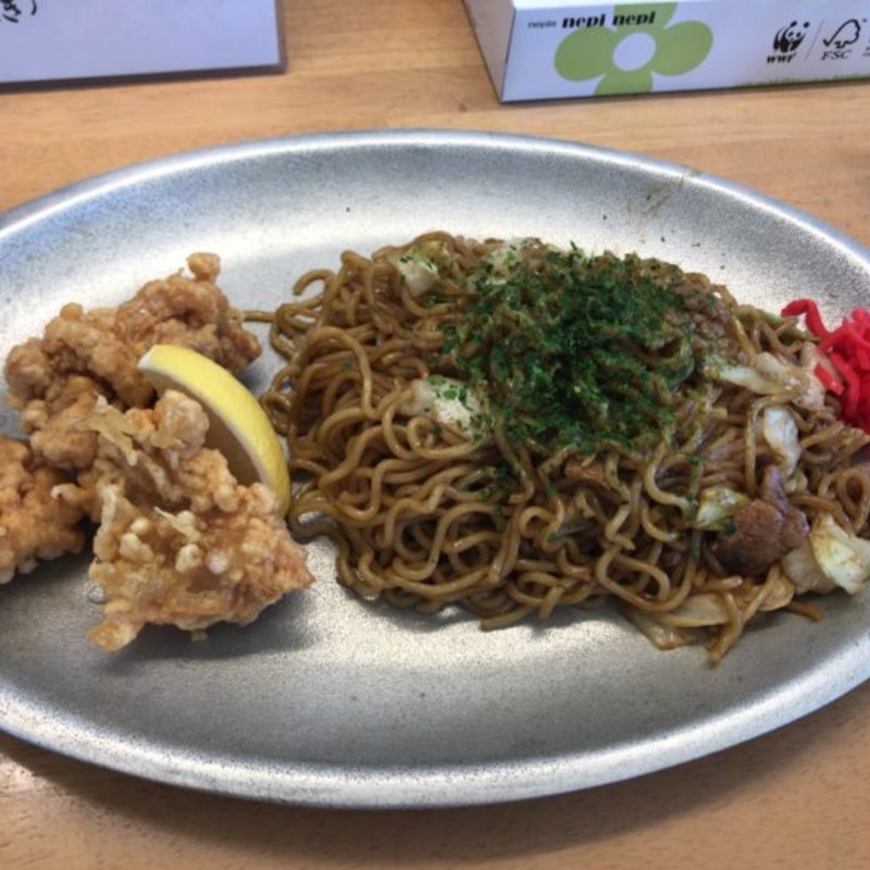 から揚げ焼きそば(もみの木 )
