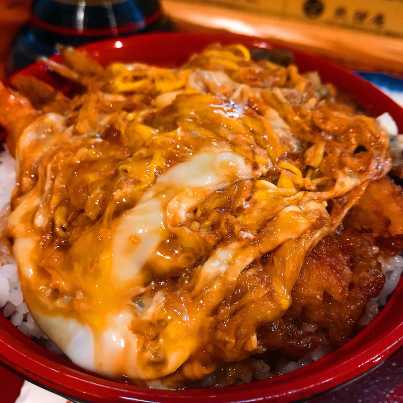 天とじ丼(狐狸庵)