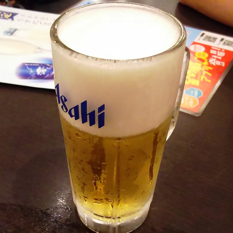 生ビール（中ジョッキ）(金の蔵 元住吉店)