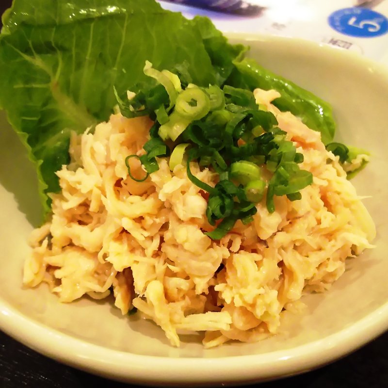 ほぐし鶏旨和え(金の蔵 元住吉店)