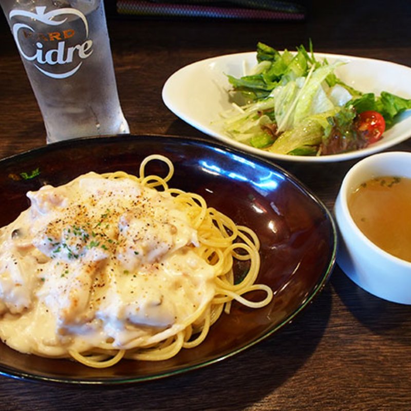 クリームパスタ(ラ バンバ)