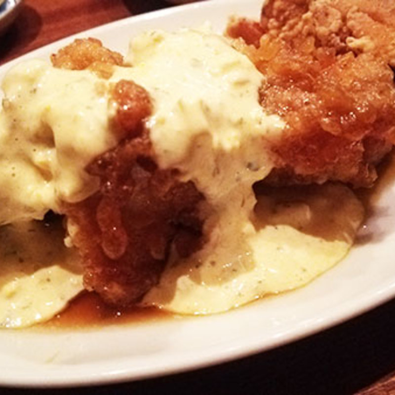 チキン南蛮と唐揚げのセット(ボンバーキッチン )